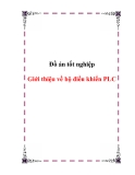 Đồ án tốt nghiệp - Giới thiệu về bộ điều khiển PLC