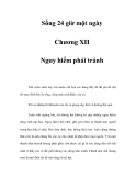 Sống 24 giờ một ngày - Chương XII  