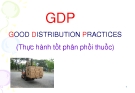 Báo cáo: Thực hành tốt phân phối thuốc