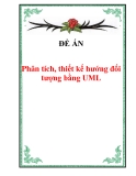 Phân tích, thiết kế hướng đối tượng bằng UML