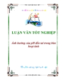 Luận văn: Ảnh hưởng của pH đến tai trong bùn hoạt tính
