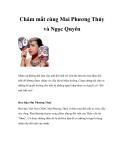 Chăm mắt cùng Mai Phương Thúy và Ngọc Quyên