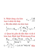 Bài giảng Vật lý đại cương - Vật rắn tinh thể phần 3