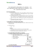 BÁO CÁO THÍ NGHIỆM VẬT LIỆU XÂY DỰNG - Bài 1