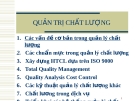 Báo cáo: Quản trị chất lượng 
