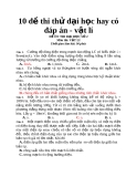 10 đề thi thử DH_ĐỀ 2
