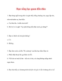 Bạn sống lạc quan đến đâu