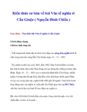 Kiến thức cơ bản về bài Văn tế nghĩa sĩ Cần Giuộc ( Nguyễn Đình Chiểu )_1