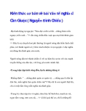 Kiến thức cơ bản về bài Văn tế nghĩa sĩ Cần Giuộc ( Nguyễn Đình Chiểu )_2