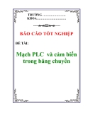 Báo cáo tốt nghiệp: Mạch PLC  và cảm biến trong băng chuyền