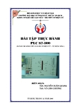 BÀI TẬP THỰC HÀNH PLC S7-300 - PHẦN 1:  GIỚI THIỆU THIẾT BỊ VÀ PHẦN MỀM THÍ NGHIỆM