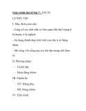 Giáo trình đại số lớp 7 - Tiết 28: LUYỆN TẬP