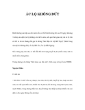 ÁC LỘ KHÔNG DỨT 