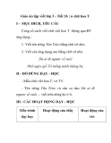 Giáo án tập viết lớp 3 - Tiết 26 : n chữ hoa