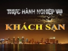 GIÁO TRÌNH THỰC HÀNH NGHIỆP VỤ KHÁCH SẠN