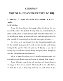 GIÁO TRÌNH TOÁN RỜI RẠC - CHƯƠNG V MỘT SỐ BÀI TOÁN TỐI ƯU TRÊN ĐỒ THỊ_1