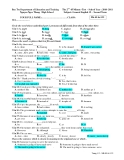  45 Minute Test School Year : 2010 -2011 Subject: General English 12