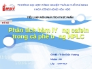 Tiểu luận "Phân tích hàm IY ngành cafein trong cà phê"