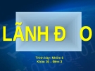 Lãnh đạo nhóm