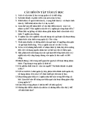 TÀI LIỆU ÔN TẬP TÂM LÝ HỌC 