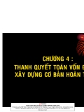 Dự toán xây dựng cơ bản và đấu thầu xây lắp công trình - Chương 5