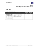CHỨNG CHỈ QUẢN TRỊ MẠNG LINUX - BÀI 1