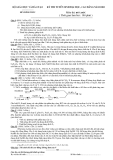 Đề thi môn hóa năm 2002