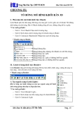 Giáo trình AutoCad 3D - Chương 9