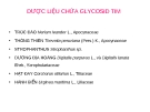DƯỢC LIỆU CHỨA GLYCOSID TIM