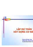 Lập dự toán xây dựng cơ bản
