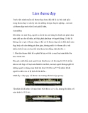 HƯỚNG DẪN LÀM BLOG_LÀM THEME ĐẸP