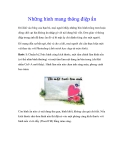 HƯỚNG DẪN LÀM BLOG_NHỮNG HÌNH MANG THÔNG ĐIỆP ẨN