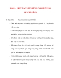 Giáo án lớp 5 môn Đạo Đức: Bài 8 :HỢP TÁC VỚI NHỮNG NGƯỜI XUNG QUANH (tiết 2)