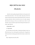 HỘI CHỨNG ĐAU ĐẦU (Headache) 