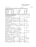 Written test 2- GRADE 10  