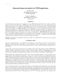 Athermal design and analysis for WDM applications