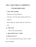 Giáo án tin học 9_ tiết 3