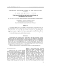 Scientific report: "Current status and post-harvest losses of some agricultural products in Quang Ngai-Vietnam"