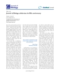 Báo cáo sinh học: "Journal of Biology celebrates its fifth anniversary"