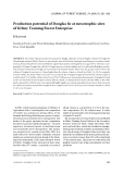 Báo cáo lâm nghiệp: " Production potential of Douglas fir at mesotrophic sites of Křtiny Training Forest Enterprise"