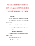 Giáo án Công nghệ lớp 7 : Tên bài dạy : TH NHẬN BIẾT MỘT SỐ GIỐNG LỢN QUA QUAN SÁT NGOẠI HÌNH VÀ ĐO KÍCH THƯỚC CÁC CHIỀU 