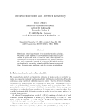 Báo cáo toán học: " Inclusion-Exclusion and Network Reliability"