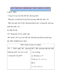 Giáo án Đại Số lớp 8: BẤT PHƯƠNG TRÌNH BẬC NHẤT MỘTẨN (TIẾP)
