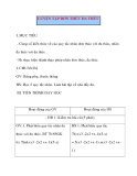 Giáo án Đại Số lớp 8: LUYỆN TẬP ĐƠN THỨC ĐA THỨC