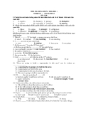 THE EXAMINATION ( 2010-2011 ) SUBJECT : ENGLISH 12 DE: L09