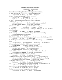 THE EXAMINATION ( 2010-2011 ) SUBJECT : ENGLISH 12 DE: L02