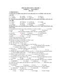THE EXAMINATION ( 2010-2011 ) SUBJECT : ENGLISH 12 DE: L05 