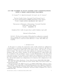 Báo cáo toán học: "  ON THE NUMBER OF FULLY PACKED LOOP CONFIGURATIONS WITH A FIXED"