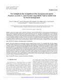 Báo cáo lâm nghiệp: "New insights in the recognition of the European ash species Fraxinus excelsior L. and Fraxinus angustifolia Vahl as useful tools for forest management"