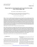 Báo cáo lâm nghiệp: "Human land-use, forest dynamics and tree growth at the treeline in the Western Italian Alps"